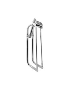 26 Vintage Lowrider Spring Fork 1 Inch Chrome.